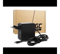 Green Cell AD134PV2 Adaptateur Secteur Universel 65W USB-C Power Delivery 2.0 (5-20V, 3.25A) 100-240V Noir pour Ordinateur Portable, Tablette & Smartphone