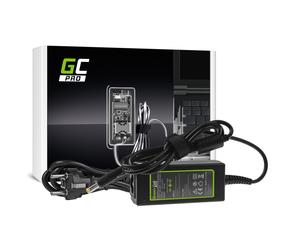 Green Cell AD66P Alimentation Intérieure 45W 19V 2.37A Noir, pour Ordinateur Portable Acer Aspire, Protections Surtension/Court-circuit, 90x38x27mm