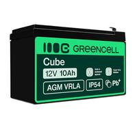 Green Cell AGM 12V 10Ah VRLA Batterie au Plomb pour Jouets et Tondeuses