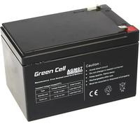 Green Cell AGM 12V 12Ah accu VRLA batterie au plomb accu de remplacement accu gel batterie accu résistant au cyclage Jouets sans pilote, jouets électriques, alarme, courant de secours, véhicules pour