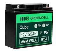 Green Cell AGM54 batterie de véhicule Mat de verre absorbé 22 Ah 12 V