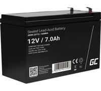 Green Cell AGM 12V 7Ah accu VRLA batterie au plomb accu de remplacement accu gel batterie accu résistant au cyclage Unbemann UPS | UPS | courant de secours | installation UPS | installation UPS | batt