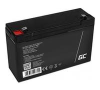 Green Cell AGM 6V 14Ah VRLA Batterie au Plomb pour Jouets et Tondeuses | pour Caisses et Balances, Systèmes d’Alarme et de Sécurité Incendie, Caméras de Surveillance et Systèmes de Télécommunication