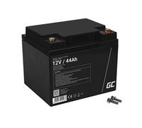 green cell agm vrla 12v 44ah maintenance-free batterie pour mower, scooter, boat, wheelchair