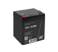 green cell agm vrla 12v 5ah maintenance-free batterie pour the alarm system, cash register, toys