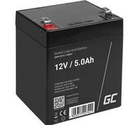 green cell agm vrla 12v 5ah maintenance-free batterie pour the alarm system, cash register, toys G