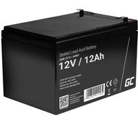 Green Cell AGM07 Batterie au plomb 12 V 12 Ah plomb (AGM) (l x H x P) 151 x 95 x 98 mm cosses plates 6,35 mm résistant aux cycles