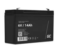 Green Cell AGM34 Batterie de l'onduleur Sealed Lead Acid (VRLA) 6 V 14 Ah