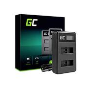 Green Cell® AHBBP-501 Chargeur pour caméra GoPro AHDBT-501 et HERO5 HERO6 Hero 7 Black White Silver Edition 2,5 W 4,35 V 0,6 A Noir