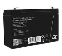 Green Cell AGM40 - 6 V - 1 pièce(s) - Noir - 15 Ah - 1,8 kg - 151 mm