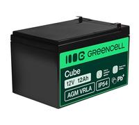 GreenCell Batterie au plomb AGM AGM07 12 V 12 Ah (VRLA) 151×95×98 mm cosses plates 6,35 mm