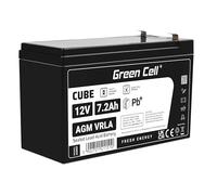 Green Cell AGM05 Batterie de l'onduleur Sealed Lead Acid (VRLA) 12 V 7,2 Ah