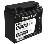 Green Cell AGM10 Batterie au plomb 12 V 20 Ah plomb (AGM) (l x H x P) 181 x 167 x 77 mm raccord à vi