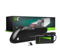 Green Cell® Batterie Vélo Electrique 36v 13ah E-Bike Li-Ion Down Tube Avec Chargeur