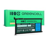 Green Cell Batterie d'ordinateur portable WDX0R 11.4 V 3400 mAh Dell