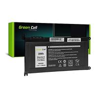Green Cell Batterie WDX0R WDXOR pour Dell Inspiron 13 5368 5378 5379 14 5482 15 5565 5567 5568 5570 5578 5579 7560 7570 17 5770 (3400mAh 11.4V 39Wh)