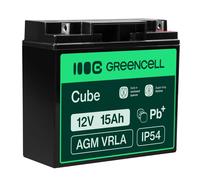 Green Cell Battery AGM 12V 15Ah