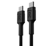 Green Cell KABGC31 - 0,3 m - USB C - USB C - USB 2.0 - 480 Mbit/s - Noir