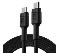 Green Cell KABGC30 câble USB 1,2 m USB 2.0 USB C Noir