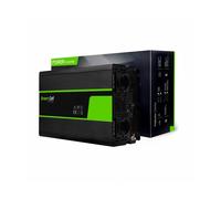 Green Cell Convertisseur de tension automobile 12V > 230V 2000/4000W Black