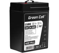 Green cell Cube AGM VRLA IP54 6 V 4 5 Ah batterie sans entretien pour système d'alarme de caisse enregistreuse jouet