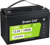 Green Cell CUBE LiFePO4 accumulateur spécial bloc LiFePo contact vissé Li-Ion 12.8 V 100 (GC-LFPGC12V100AH)