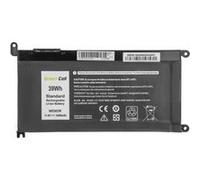 Green Cell Batterie d'ordinateur portable WDX0R 11.4 V 3400 mAh Dell