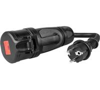 Green Cell E Mobility Câble adaptateur de charge 16 A 3.7 K W Typ2 vers Schuko