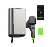 Green Cell EVGC021B2250 HabuDen Wallbox 22kW 32A 5m NFC Câble Type 2 Borne de recharge EV intelligente avec GC App Bluetooth WiFi