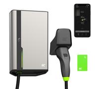 GreenCell Borne de recharge HabuDen EVGC021B2275 22 kW 32 A Câble 7,5 m Type 2 NFC Bluetooth Wi‑Fi