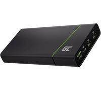 Green Cell GC PowerPlay Ultra Powerbank (batterie supplémentaire) 26800 mAh Quick Charge 3.0, Power Delivery LiPo USB-C®, USB-A noir affichage du statut,