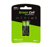 Green Cell GR07 Pile ménagère Rechargeable AAA Nickel Métal Hydrure (NiMH)