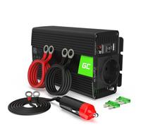 Green Cell INV03DE automobilový měnič napětí 12V to 230V, 500W / 1000W