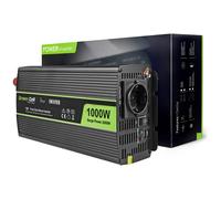 Green Cell INV09 adaptateur de puissance & onduleur Auto 1000 W Noir