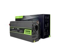 Green Cell INV09 adaptateur de puissance & onduleur Auto 1000 W Noir