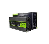 Green Cell® 3000W/6000W Pur Sinus Convertisseur de Tension DC 12V AC 220V/230V Power Inverter sinusoïdale, Onduleur Transformateur avec Connection USB
