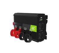 Green Cell INVGC12 Onduleur Automobile 3000W (DC-to-AC 12V vers 230V, 50Hz) avec 2 Prises, 1 USB, Refroidissement Actif, Certifié CE/RoHS