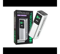 Green Cell PBGC25UD Powerbank 25200mAh 140W - 1x USB-A, 2x USB-C, Aluminium, Écran OLED, Charge Rapide Power Delivery/Quick Charge 3.0/SFCP