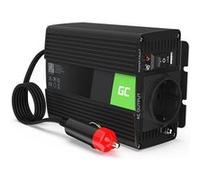 Green Cell INV06 adaptateur de puissance & onduleur Auto 150 W Noir