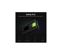 GreenCell Onduleur Pur Sinus 3000W/6000W 12V 220/230V DC-AC avec prise allume-cigare