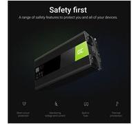 GreenCell Onduleur Pur Sinus 3000W/6000W 12V 220/230V DC-AC avec prise allume-cigare