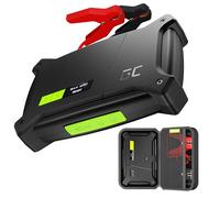 Green Cell PowerBoost Booster de Batterie Lithium 12V 16000mAh 2000A pour Moteurs 8L Essence 6L Diesel Portable Jump Starter Démarrage de Voiture Câbles de Démarrage Chargeur