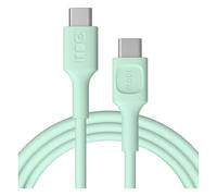 Green Cell PowerFlex Câble USB-C vers USB-C 2m PD 100W Menthe