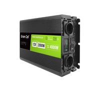 Green Cell PowerInverter LCD 12V 2000W/40000W onduleur de voiture avec écran - onde sinusoïdale pure