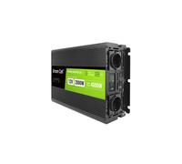 GreenCell Convertisseur de tension PowerInverter LCD 2000W/4000W 12→230V Onde sinusoïdale Caravane