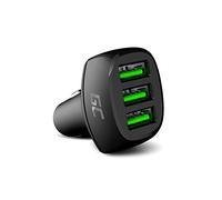 Green Cell CADGC01 chargeur d'appareils mobiles Noir Auto