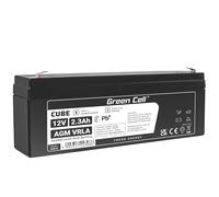 Green Cell® Rechargeable Batterie AGM 12V 2,3Ah VRLA accumulateur au Gel Plomb Cycles sans Entretien Battery étanche | Jouets | Alarm | échosondeur | Les balances | Caisse | Systèmes de sécurité