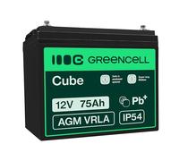 Green Cell AGM25 Batterie de l'onduleur Sealed Lead Acid (VRLA) 12 V 75 Ah