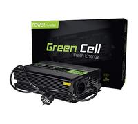 Green Cell UPS Convertisseur 300W/600W 12V vers 230V | Onduleur pour Poêles de Chauffage Central, Systèmes Solaires et Alimentation de Secours