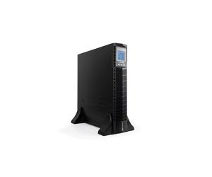 Green Cell UPS13 Onduleur Double-conversion (Online) 1.999 kVA/900W, 6 Prises, USB Type-B, RS-232, RJ-45, Batterie 12V 9Ah, Format Tour, LCD